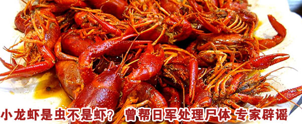 小龙虾曾帮日军处理尸体 专家辟谣