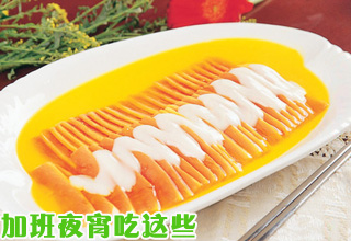 白领养生：加班夜宵吃这些补充体力
