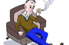 少吸烟，老了不得关节炎