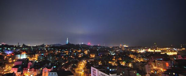 山东青岛：月色撩人