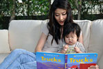 陈慧琳收长子礼物感动 幼子小脸肥嘟嘟