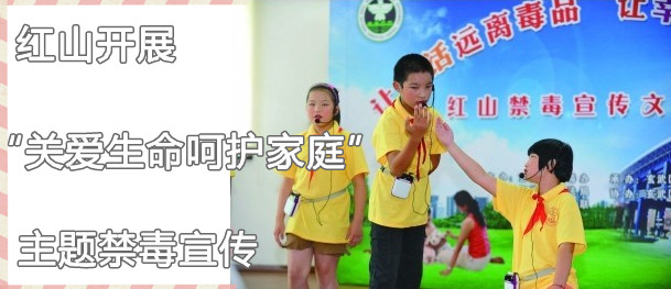 红山开展&ldquo;关爱生命呵护家庭&rdquo;主题禁毒宣传