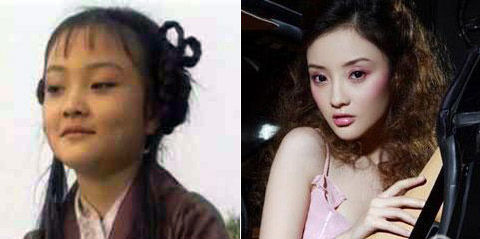 杨幂李小璐Angelababy 女星童年照爆整容证据