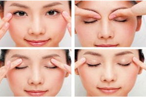 上班族缓解疲劳按摩护眼法