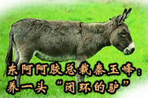 东阿阿胶总裁秦玉峰：养一头“闭环的驴”