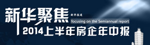 聚焦:2014上半年房企年中报