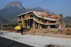 闽侯&ldquo;两违&rdquo;建设依法实施拆除