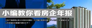 小编教你看房企半年报
