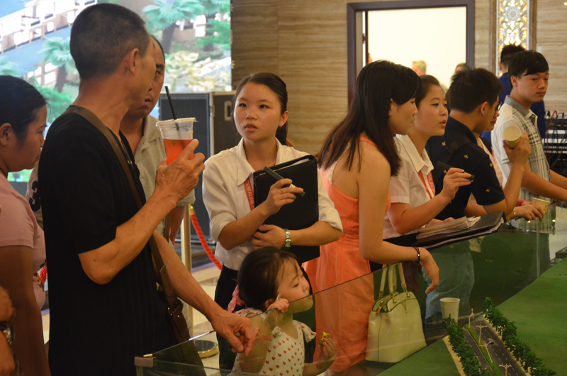 泉天下认筹活动现场