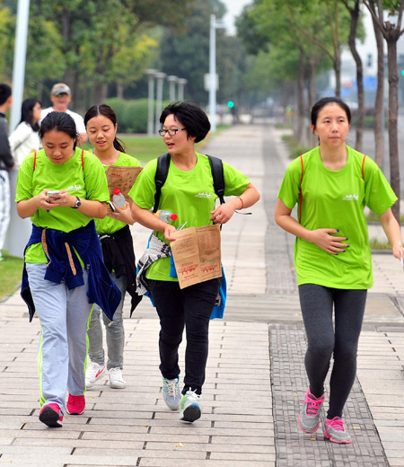 荣安中央公园杯宁波首届城市坐标定向赛成功举