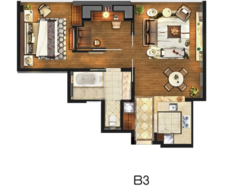 雨润国际广场户型图