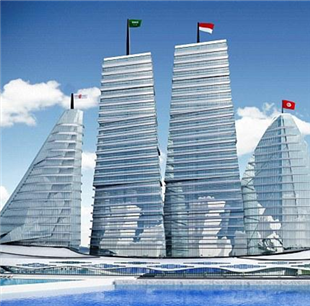 俄银行家设计超现代白色帆船医院