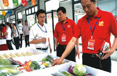 大兴每天百吨瓜果蔬菜进超市