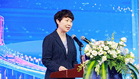 中共广州市黄埔区委副书记、宣传部长李雪枝致辞