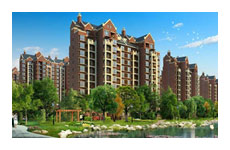 上海富力桃园 垃圾填充天花板