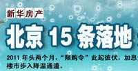 北京楼市调控15条细则落地