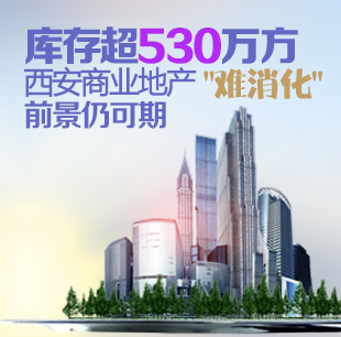 西安商业地产难消化