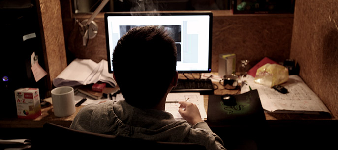 星空下的筑梦人