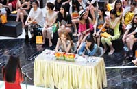 沈阳平面模特大赛现场