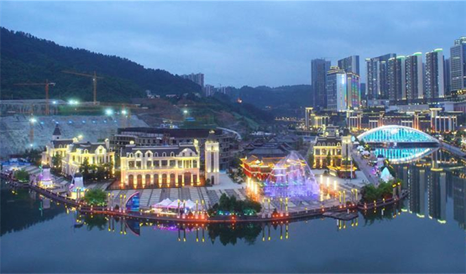 天空之眼瞰贵阳