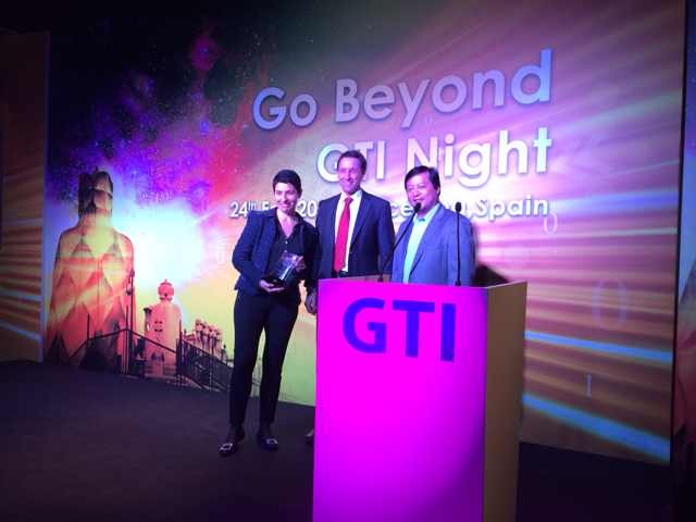 阿朗荣膺GTI颁布的“LTE市场推广”大奖