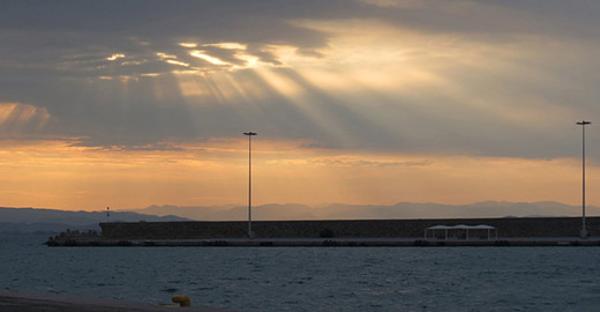 地中海风情：爱奥尼亚海的早晨