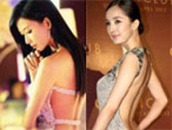 女星劲爆露背装抢镜 杨幂林志玲最养眼
