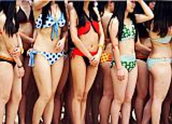 绝美的\四大美女\+吴佩慈桃红色私搭秘籍|印花