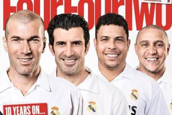 前皇马四巨星亮相《442》