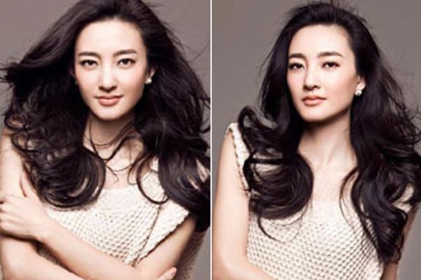 王丽坤清新写真 展水漾灵秀&ldquo;女神&rdquo;气质