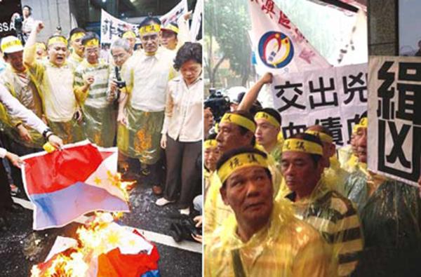 台渔民呐喊两岸团结 要菲偿血债