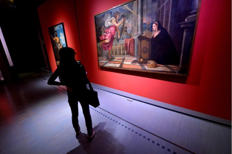 罗马举行文艺复兴绘画大师提香作品展