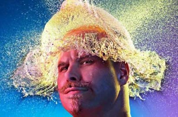 美国摄影师抓拍&ldquo;水做成的假发&rdquo;