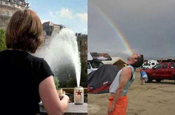 让你开心一笑！镜头误差造成的错觉瞬间