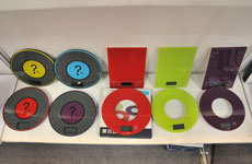 浙江宁波一展商展出的厨房电子秤