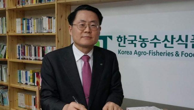 专访韩国aT社长金在水