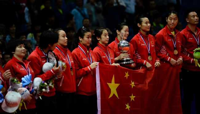 尤伯杯中国战胜韩国