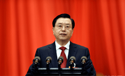 张德江作人大常委会工作报告