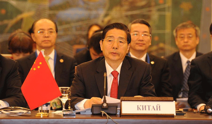 郭声琨出席上合组织成员国安全会议秘书会议