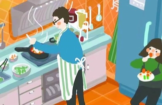 80後白領趣繪成都 每天一幅