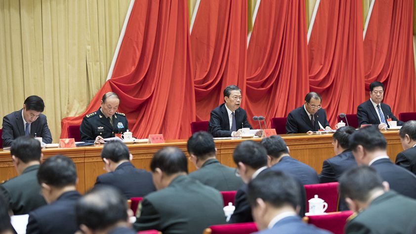 赵乐际在十九届中央纪委三次全会上作工作报告