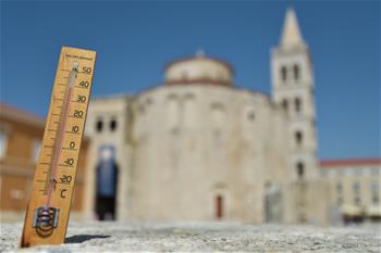 克羅地亞迎來高溫天氣