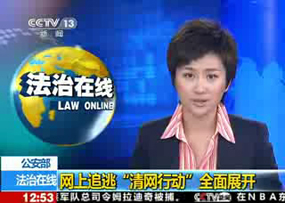 公安部网上追逃“清网行动”全面展开