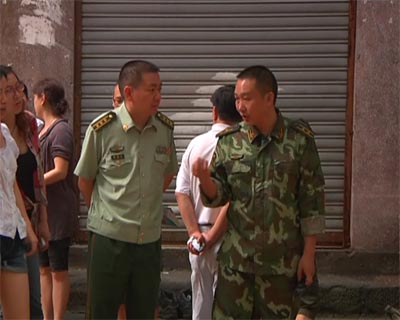 泸州市公安消防支队最美警察李伟才、刘虎