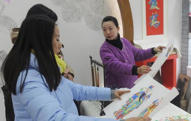 &ldquo;三彩&rdquo;姐妹的年畫情緣