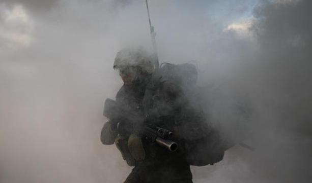 以軍進行巷戰演習