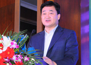 新华网董事长兼总裁田舒斌发表致辞