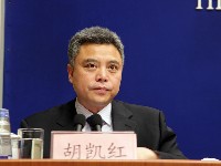 会议由国新办新闻局副局长胡凯红主持