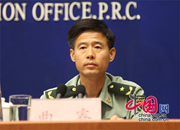 阅兵领导小组办公室副主任、总参作战部副部长曲睿