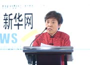 中国美发美容协会会长闫秀珍现场致辞